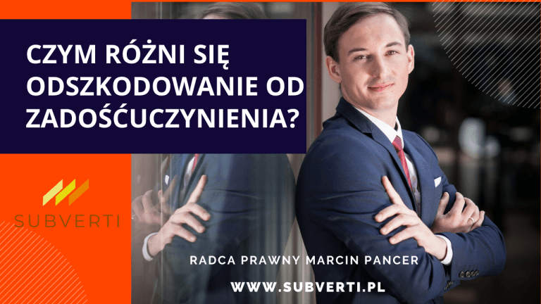 Czym różni się odszkodowanie od zadośćuczynienia